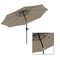 Pure Garden 10-Foot Outdoor Patio Umbrella, Sand 50-LG1175 - alternate 4
